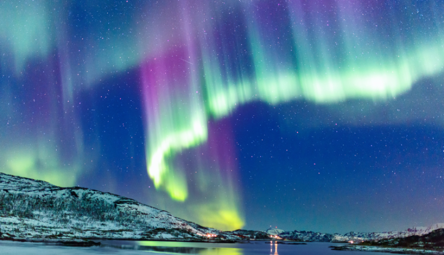 Northern lights in Tromso, Norway