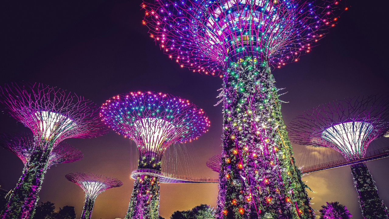 Gardens by the Bay, Singapore,photogenic places